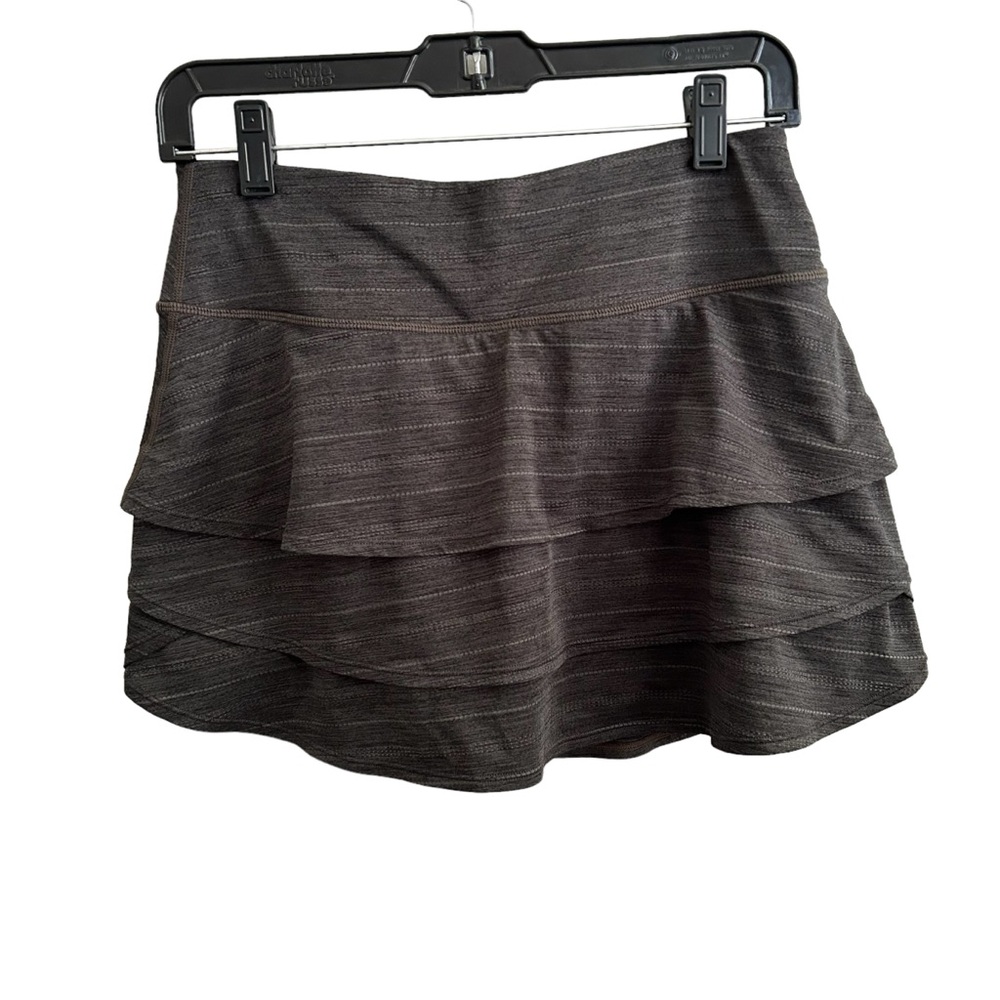 Athleta Swagger Tiered Ruffle Athletic Skirt Tennis Skort M15